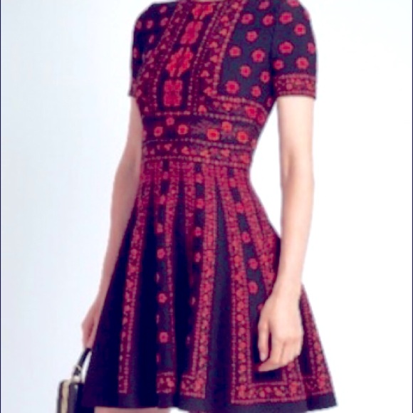 Alexander McQueen | Dresses | Alexander Mcqueen Knit Dress Sz L Retail 2445  | Poshmark
